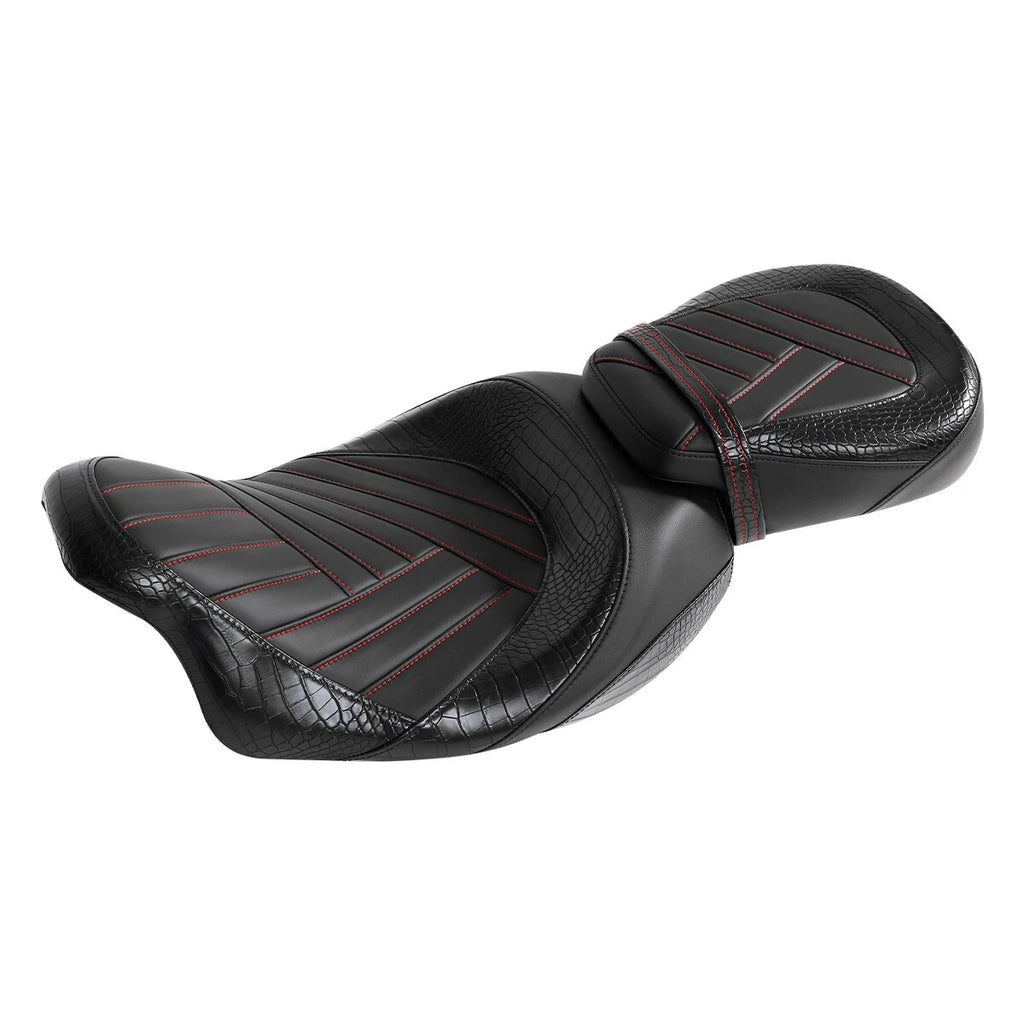 Rider Passenger Seat for Harley Touring Electra Street Road Glide (2009–2023)