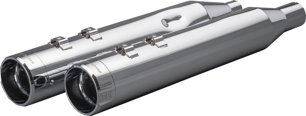 4-1/2" Slip-On Mufflers for Harley Davidson (2020-2025) - Chrome Tip 202925