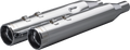4-1/2" Slip-On Mufflers for Harley Davidson (2020-2025) - Chrome Tip 202925