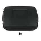 Matte Black Trunk Backrest Mount Rack for Harley Street Glide (2009–2013)