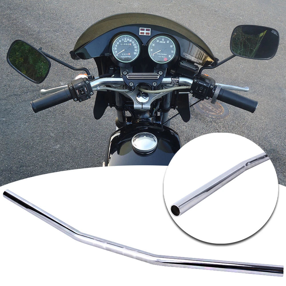 Chrome 1" Handlebar Z-Bar for Suzuki Intruder VS1400 1500 750 VL800 (1993–2004)