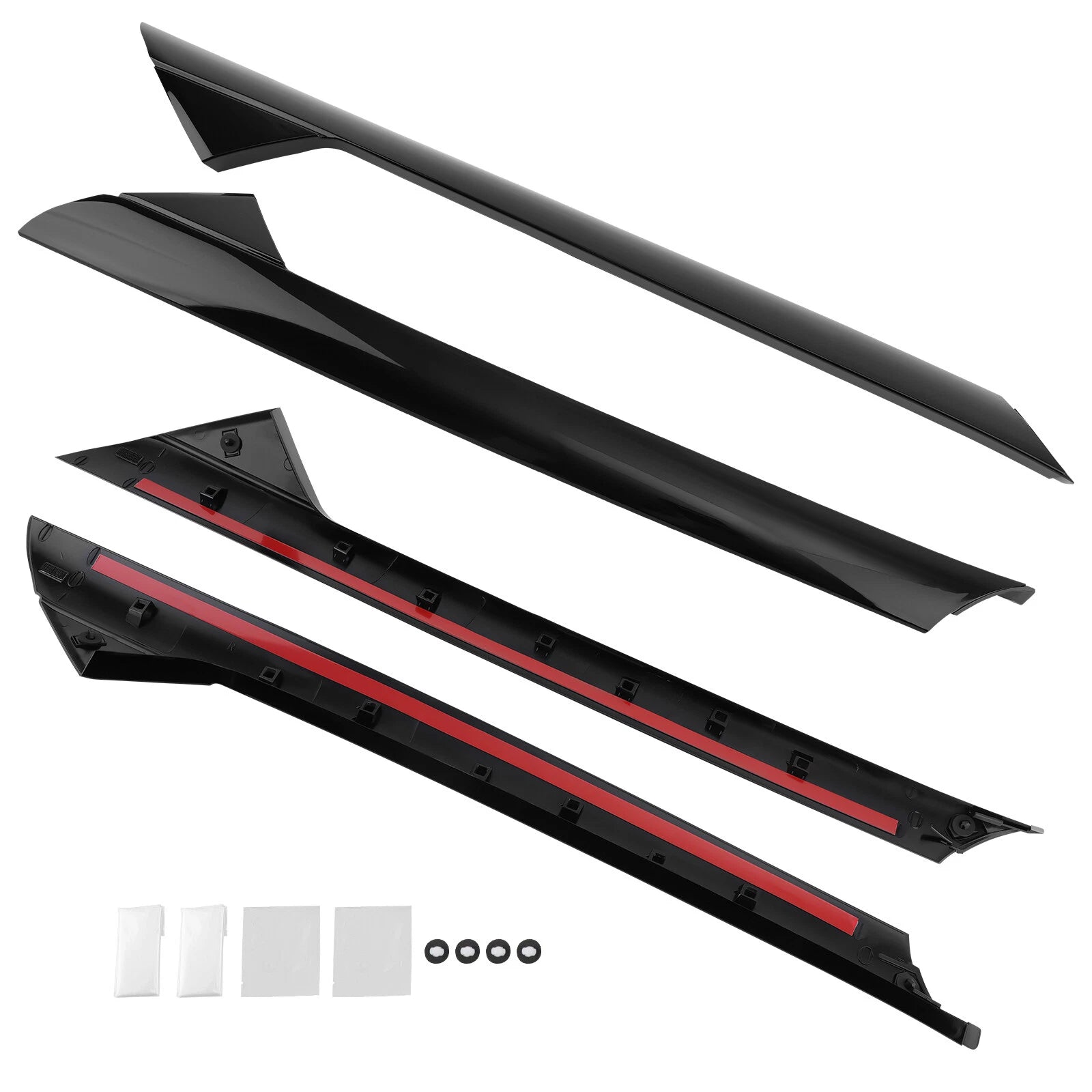 2 Pairs Windshield Pillar Trim 926451 for Ford Explorer (2011–2019)