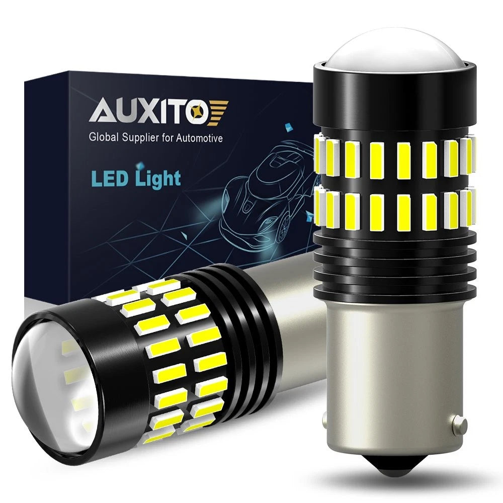2X 1156 LED Backup Reverse Light Bulbs for AUXITO (6000K)
