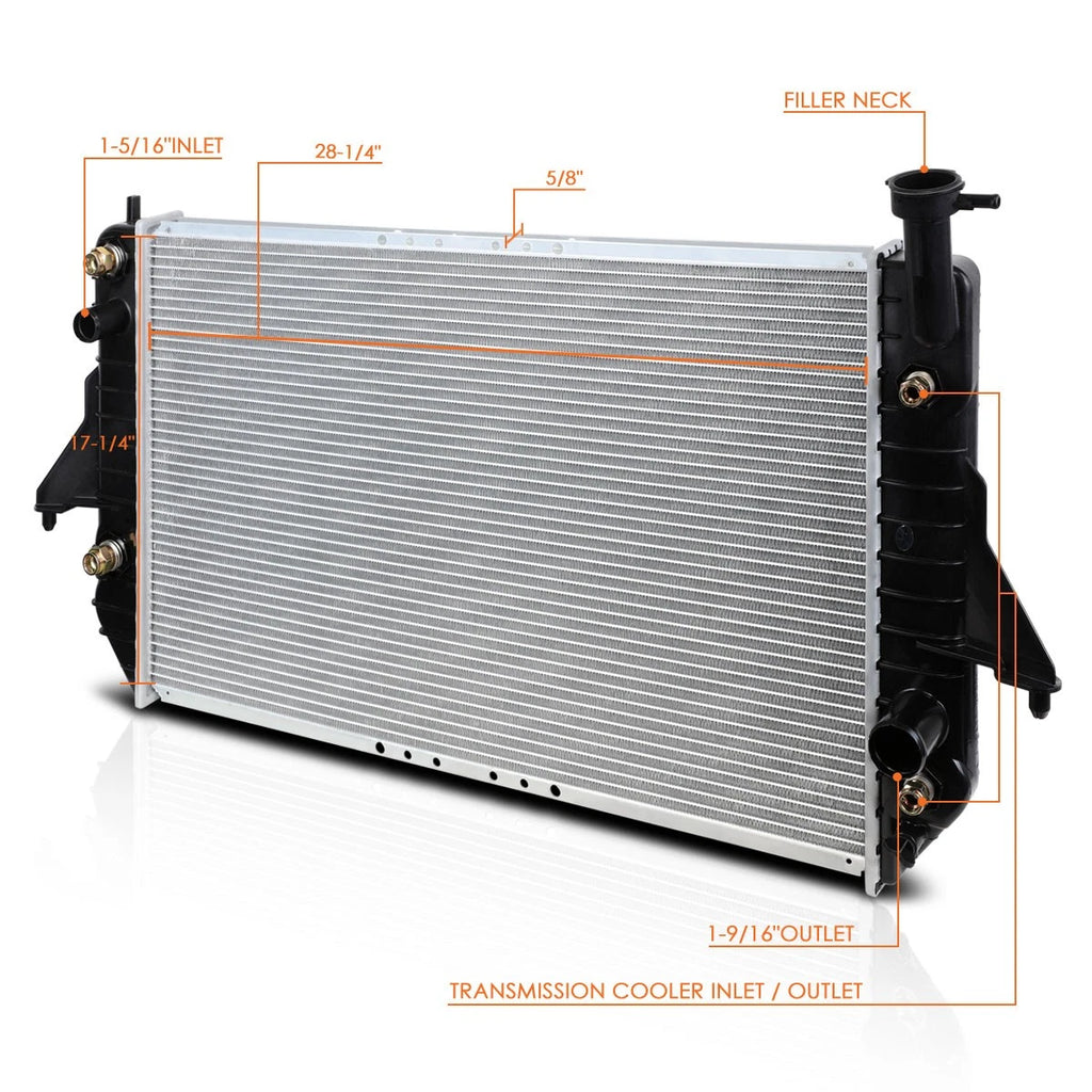 Aluminum Core Radiator for Dodge Journey (2009–2016)