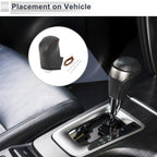 1 Pc Gear Shift Knob Cover for Mazda CX-30 (2020–2021) Black Brown