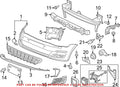 Front License Plate Bracket 5GM807287B9B9 for VW Audi (2010–2023)