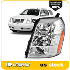 Left Side Headlight for Cadillac Escalade (2007–2014) with HID Bulbs