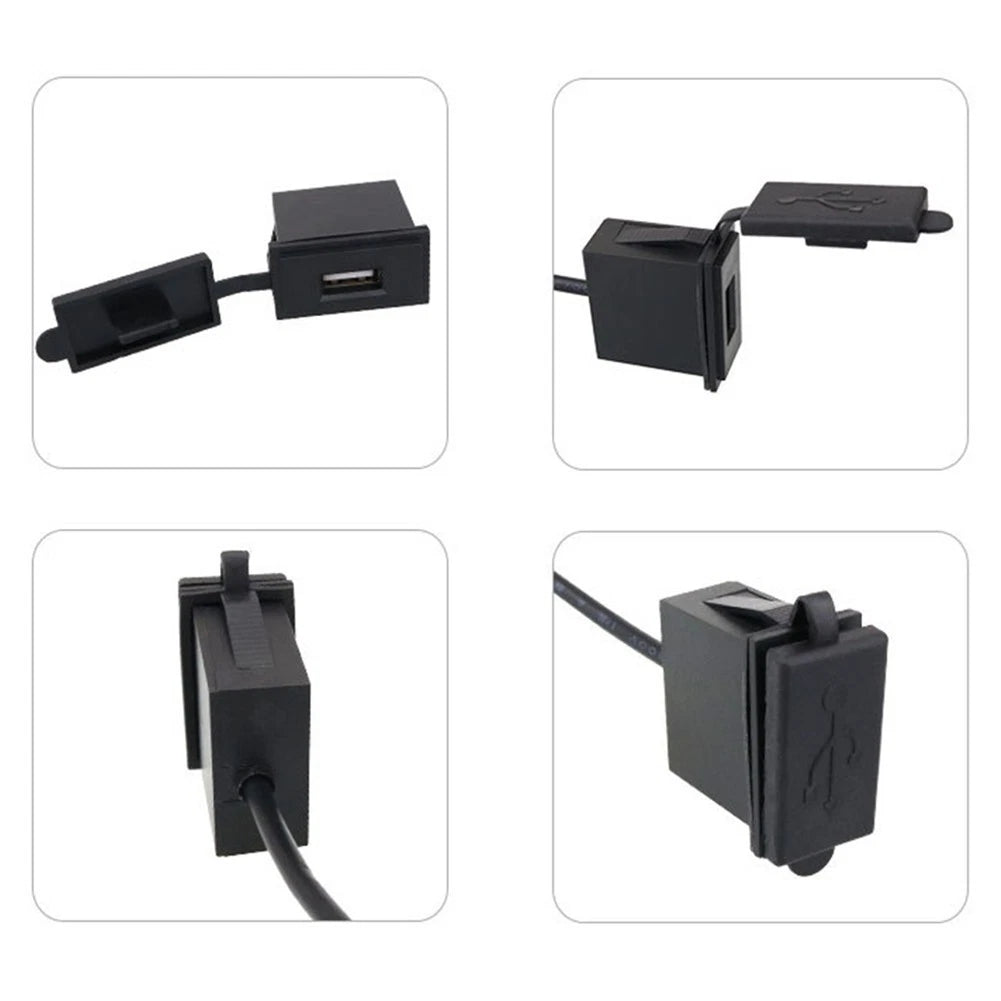 Car Charger Socket for Truck ATV Boat RV Bus (Universal Fit)