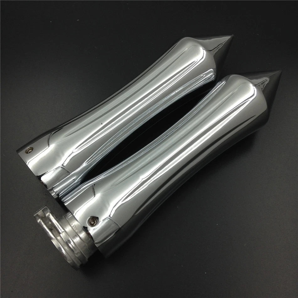 1" Hand Grips for Harley Road King / Honda VTX 1800 / Yamaha Road Star (Chrome)