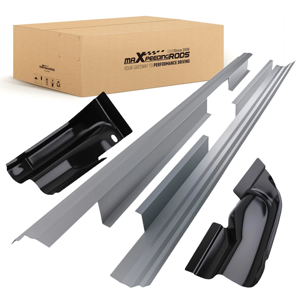 Set of 4 Outer Rocker Panels & Cab Corners for Ford F-150 Super Crew (2009–2014)