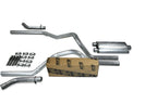 2.5" Dual Exhaust Kit for Ford F-150 (2004–2014) Borla Pro XS Corner Exit