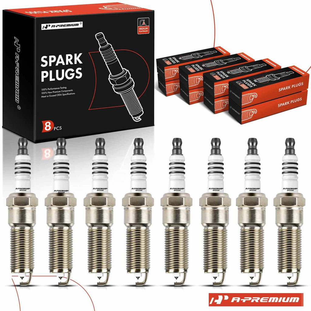 8x Iridium Platinum Spark Plugs for Jeep Grand Cherokee (2006–2010)