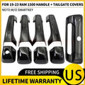 Set of 4 Door Handle & Tailgate Covers for Ram 1500 (2019–2023)