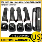 Set of 4 Door Handle & Tailgate Covers for Ram 1500 (2019–2023)