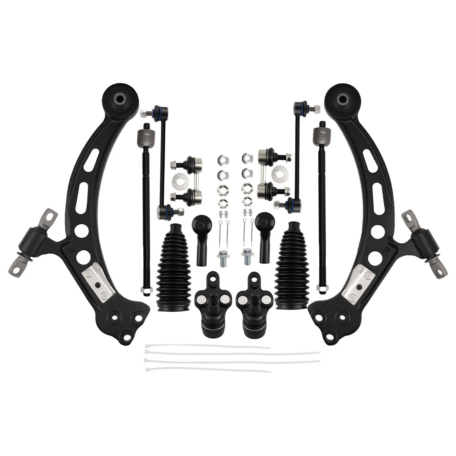 Front Lower Control Arms, Tie Rod & Stabilizer Bar Links for ES300 and Camry (1992–1996)