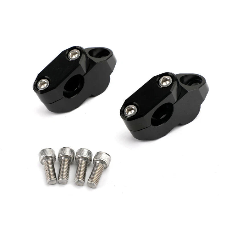 1" Rise 7/8" Handle Bar Risers for Yamaha Honda Kawasaki Suzuki (T9)