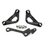 CNC Rear Foot Rest Blanking Plates for Yamaha MT-07 FZ-07 (2014–2024)