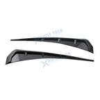 Gloss Black Front Fender Side Vent Molding Cover Trim for Honda Civic (2016-2021)