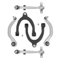 6x Front Upper Lower Control Arms Suspension Kit for 2017-2021 Tesla Model 3