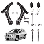 Front Control Arms Sway Bar End Link Tie Rod for Jeep Compass (2007–2016)