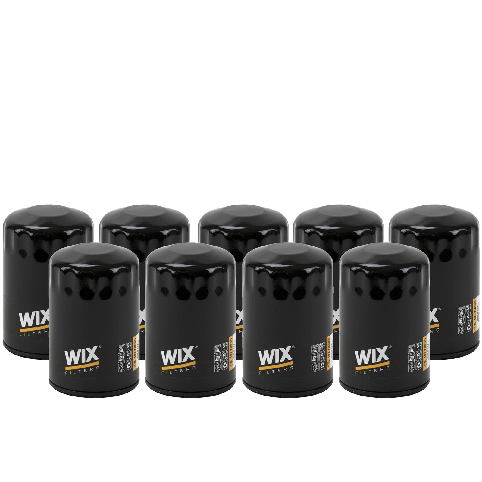 Set of 9 Engine Oil Filters for Buick Cadillac Chevrolet GMC (FI)