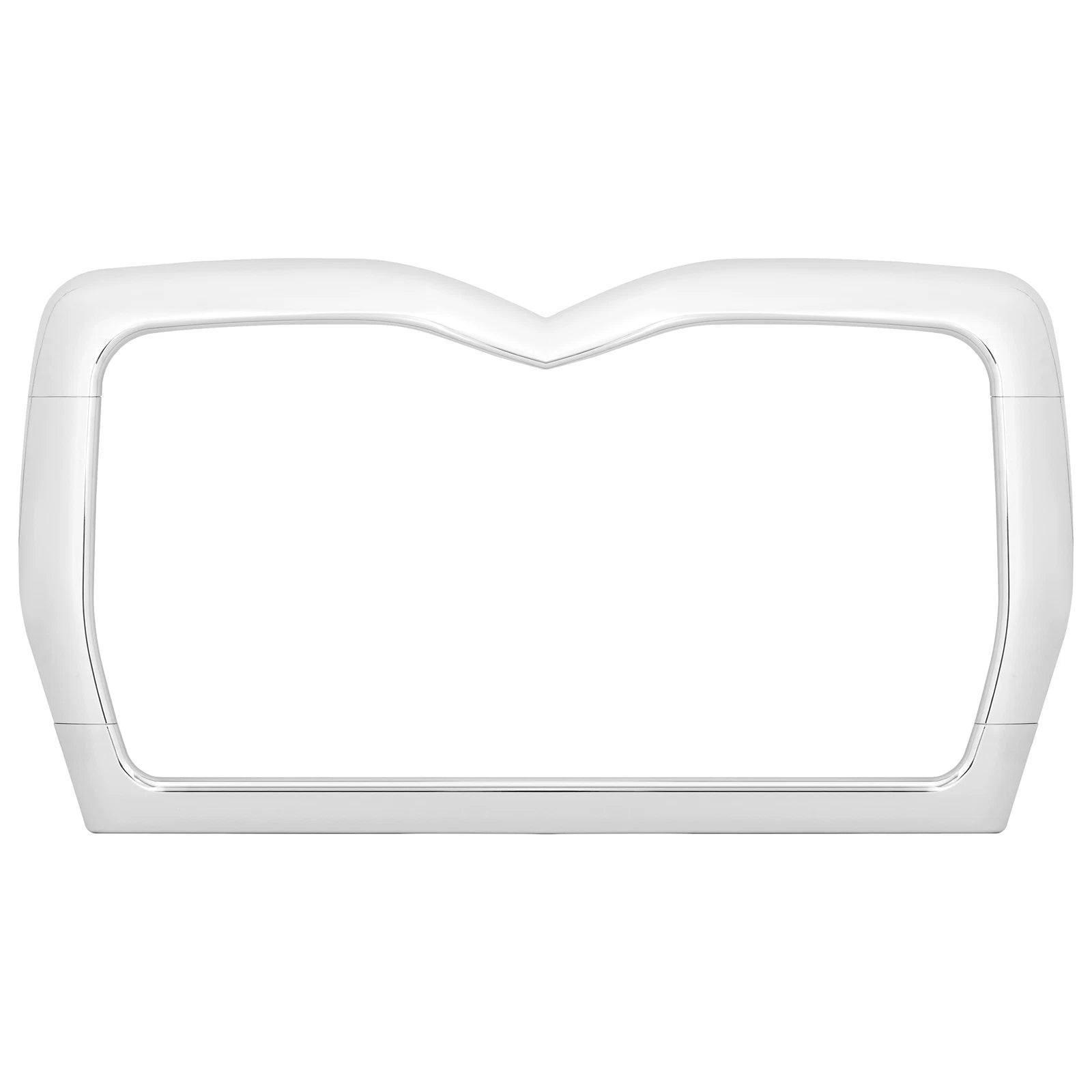Chrome grille bracket surround molding for Mack Granite CV713