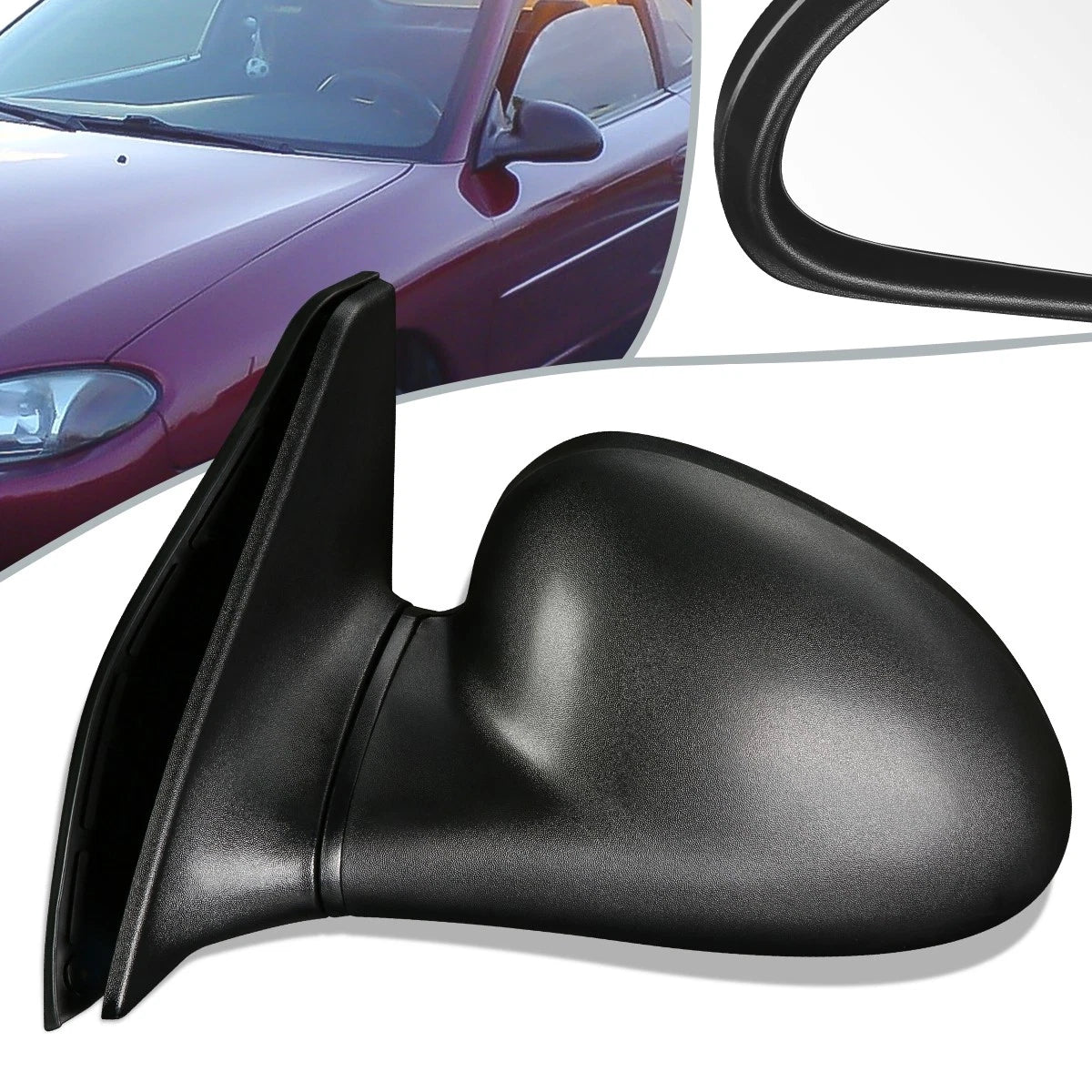 OE Style Powered Side View Door Mirror Left for Ford Escort (1998–2003) FO1320176