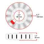 Stator for Mercury Mariner Outboard 135 175 HP (2000–2001) 398-858404T4 398-858404T3