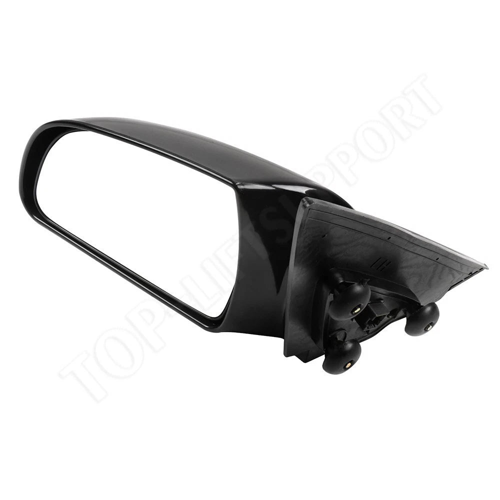 Left Side View Mirror for Hyundai Sonata (2006–2010) - Power Heated Black Clear
