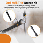 Dual Kwik Wrench Set for Plumbing Tools