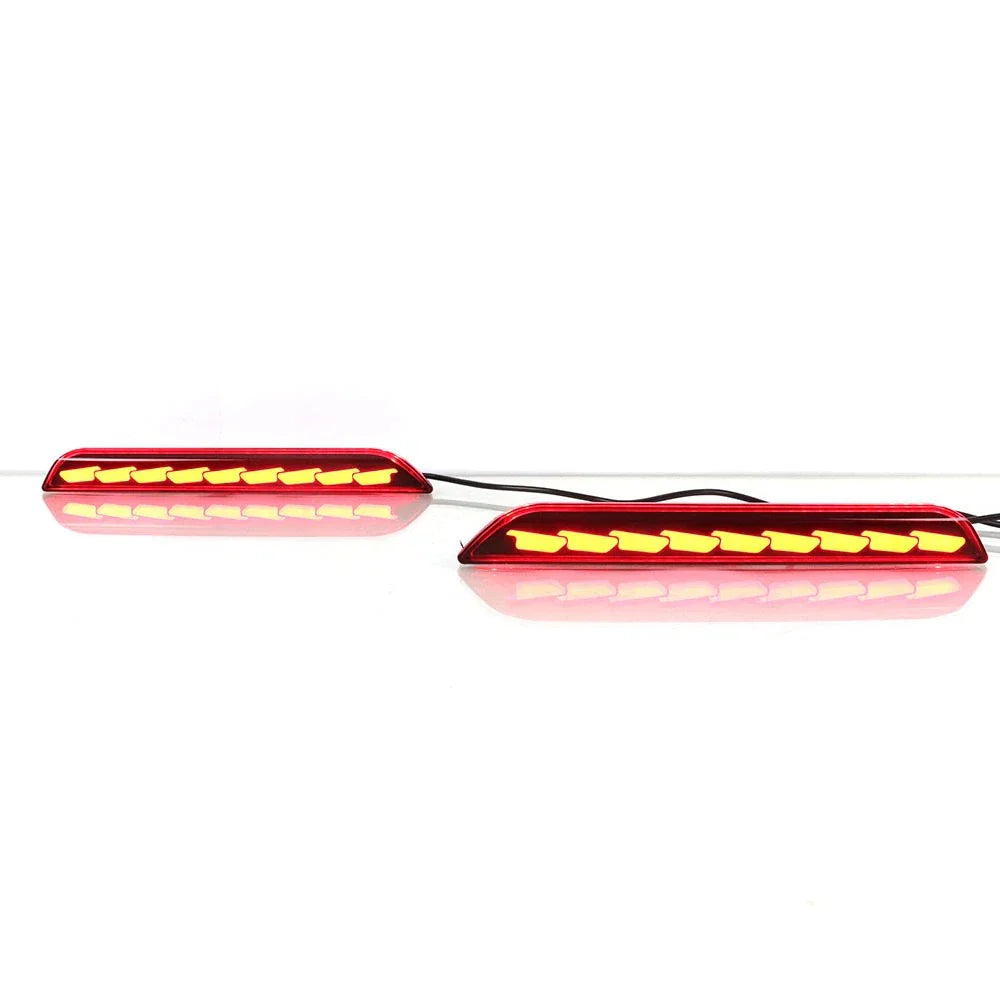 Red LED Rear Bumper Reflector Brake Light Tail Light for Ford Explorer (2020–2024)