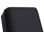 Console Lid Armrest Cover for Nissan D22 Frontier (1999–2004) Black PVC Leather
