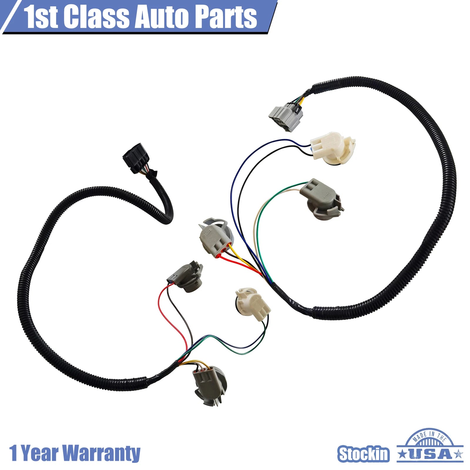 Tail Light Socket Wiring Harness Set for Suburban 1500 2500