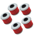 Set of 5 Oil Filters for Honda TRX450R CRF250X CRF450X CRF250R CRF450R CRF150R
