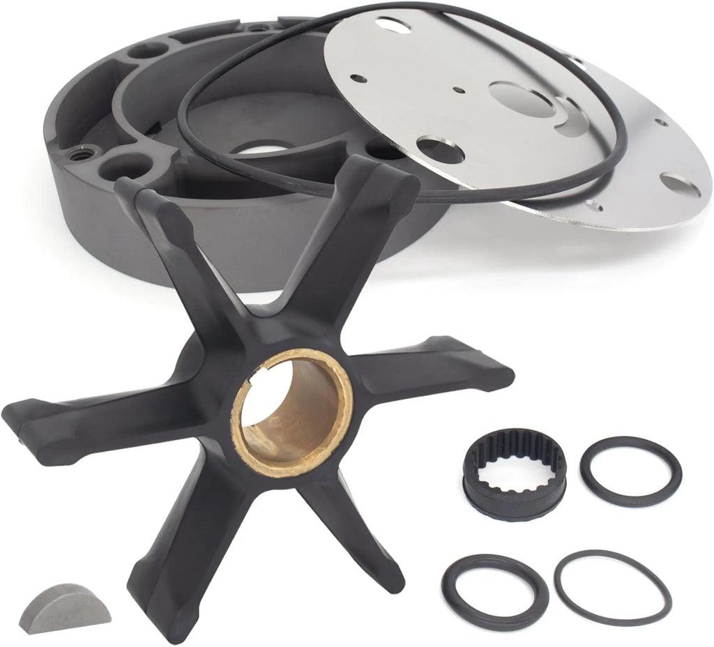 Water Pump Impeller Kit & Housing for OMC Stringer Stern Drive (1968–1990) 983218 18-3386