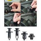 40X Car Body Plastic Push Pin Rivet Fastener Clips for