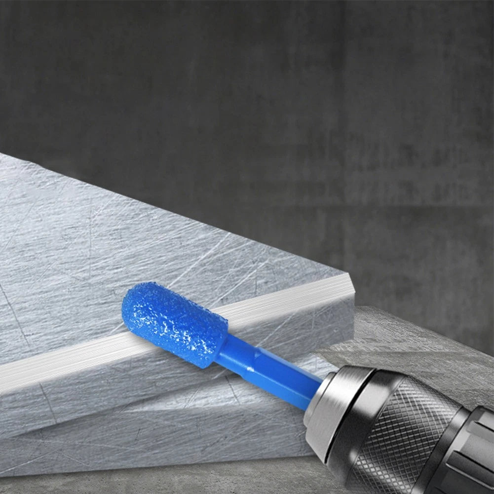 Hex Shank Emery Grinding Bits for Stone Wood Metal Applications