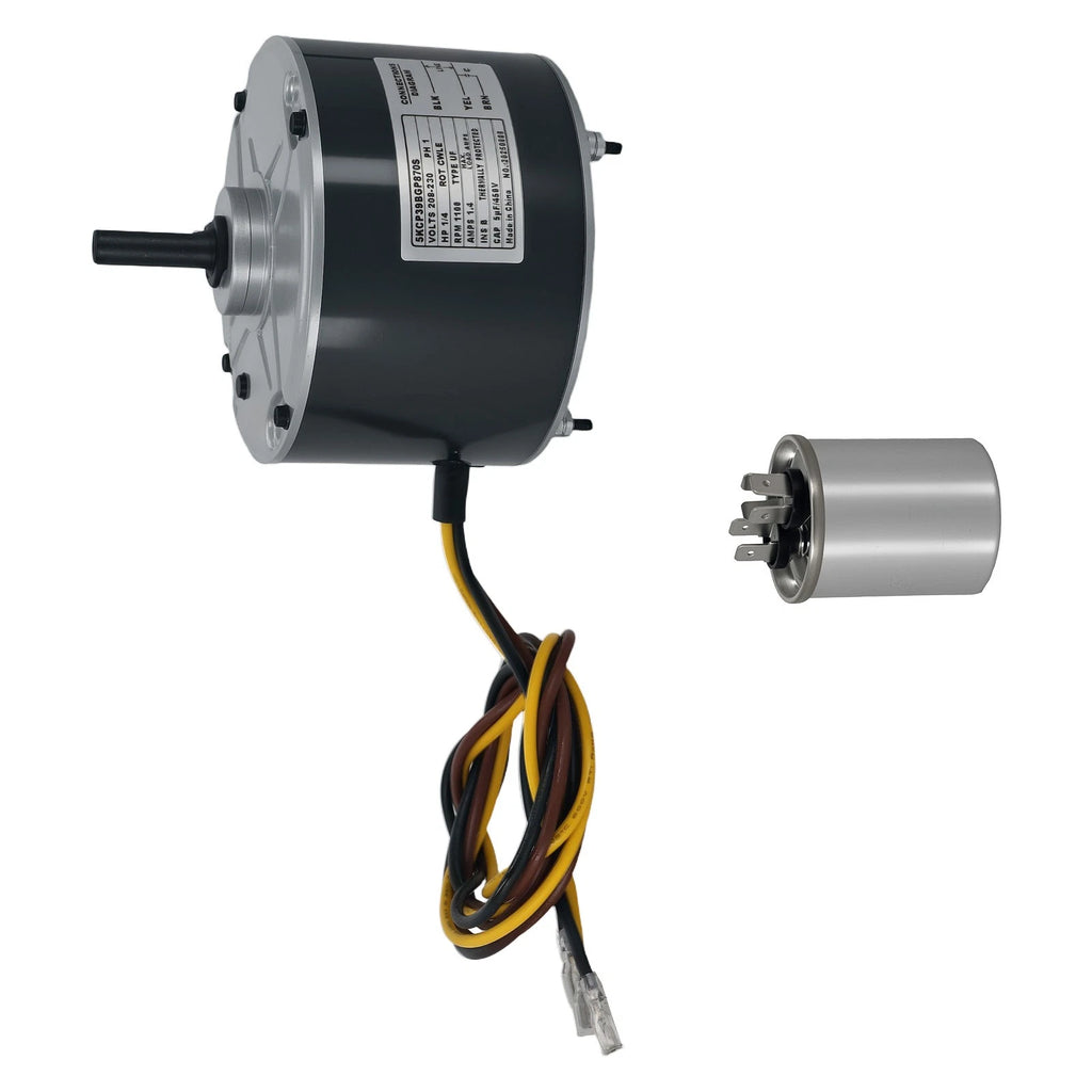 Replacement Condenser Fan Motor for GE Genteq (5KCP39BGP870S, 5KCP29ECA033S)