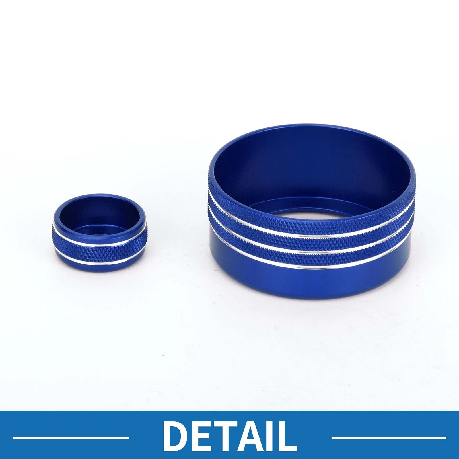 2X Drive Mode 4WD & Mirror Knob Cover for Toyota Tundra (2022–2023) Blue