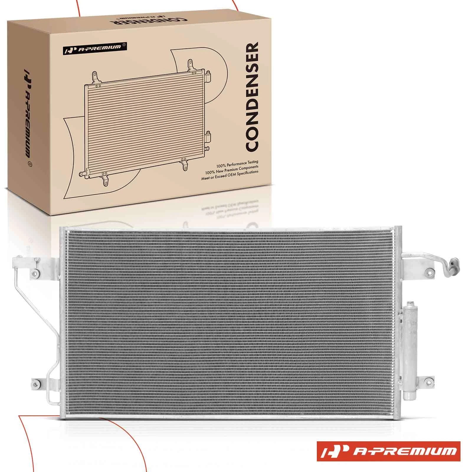 A/C Condenser with Bracket & Receiver Drier for Nissan Titan XD (2016–2019)
