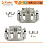 Front Pair Brake Calipers w/ Bracket for Hyundai Santa Fe V6 (2007–2009)