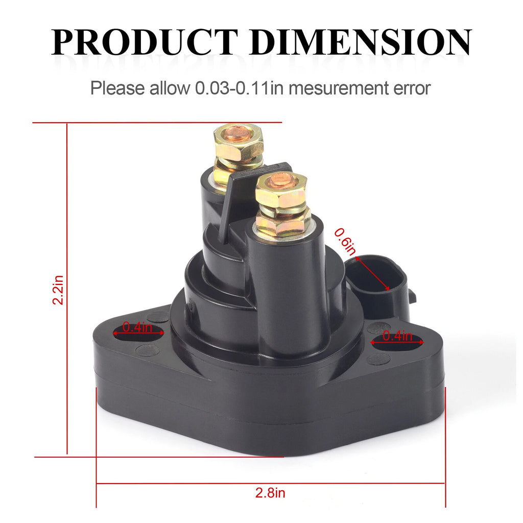 Starter Relay Solenoid & Harness Plug for Arctic Cat ATV UTV (2000-2023)