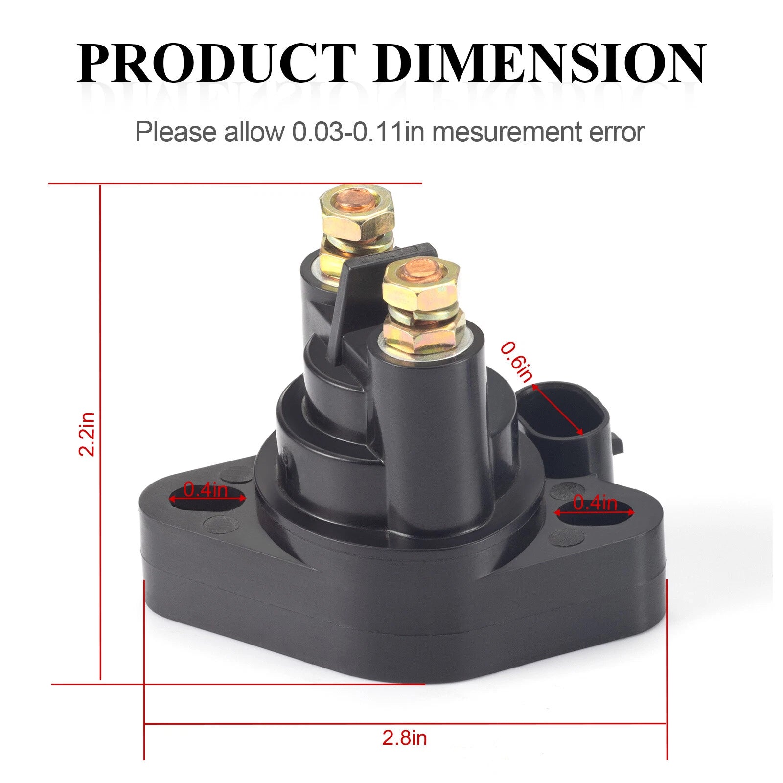 Starter Relay Solenoid & Harness Plug for Arctic Cat ATV UTV (2000-2023)