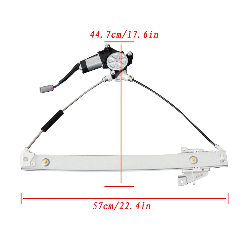 Window Regulator for Ford Escape (2001–2007) Mercury Mariner (2005–2007)