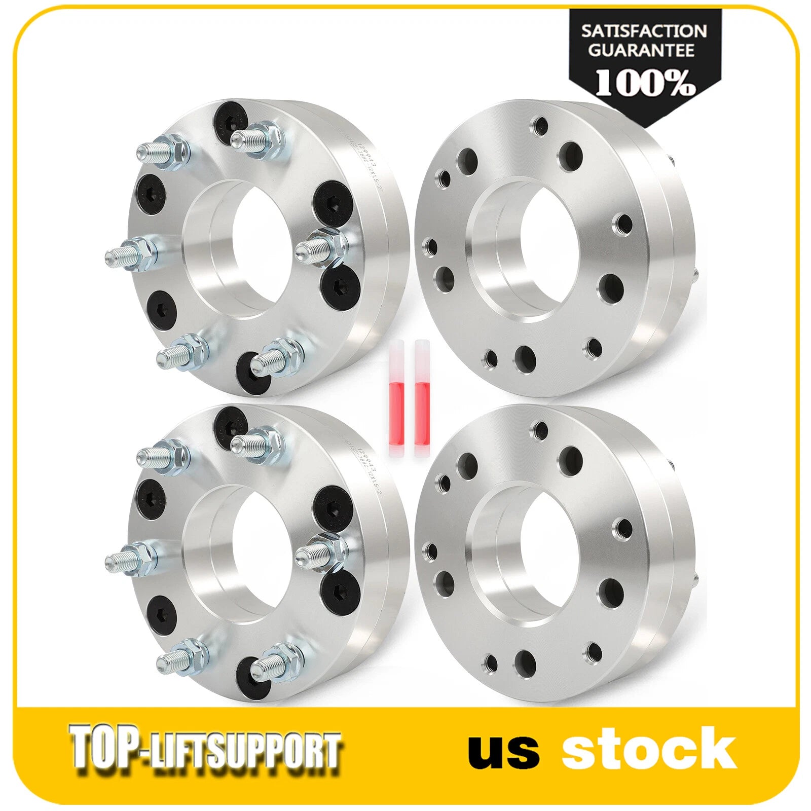 Set of 4 Wheel Adapters 5x127 to 6x135 for Dodge Chrysler Chevy