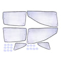6pcs Side Window Sun Visor for Honda CR-V (2007-2011)