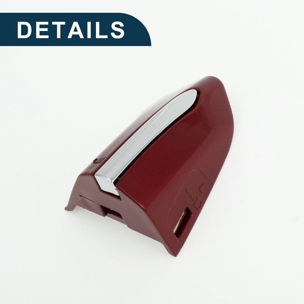 Front Left Door Handle Cover Trim for Ford Mondeo Edge Taurus (2013–2020) Red