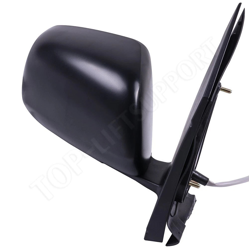 Power Side View Door Mirror for Toyota Sienna (2004–2010) - Manual Fold, Black