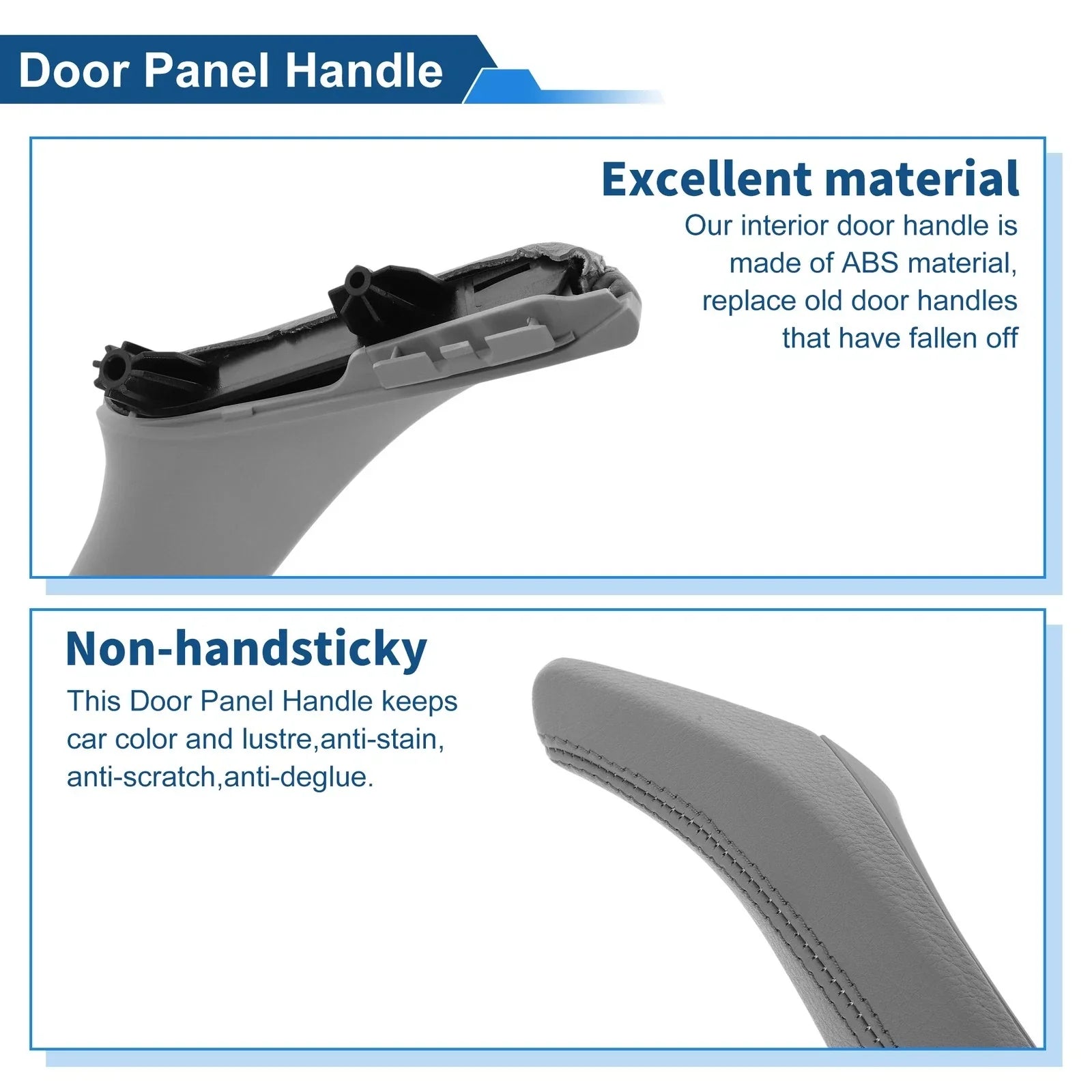 Inner Door Panel Handle for BMW F10/F11/F18 (2010-2017) Gray