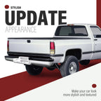Chrome Rear Step Bumper for Chevrolet GMC Suburban C1500 K1500 (1988–2000)